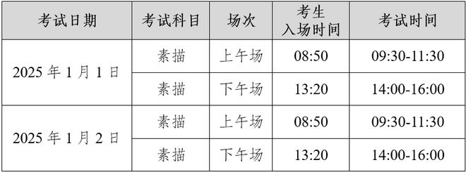 上初选报名、考试、试卷邮寄要求凯发k8一触即发四川美术学院线(图10)