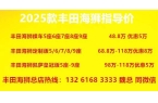 2025款丰田海狮山东落地价优惠政策凯发